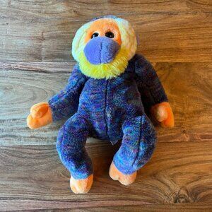 Ty Vintage Beanie Buddy Bananas Orangutan Plush Toy